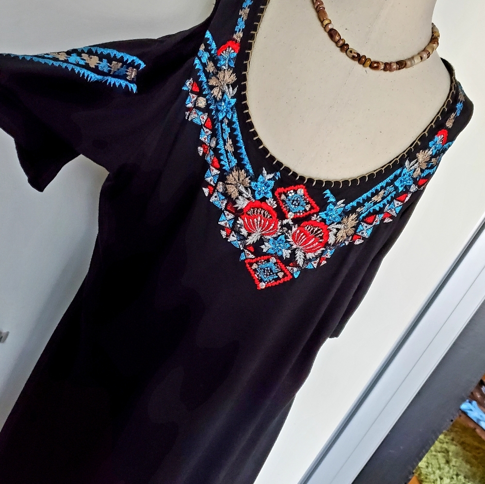 cold shoulder Tunic dress